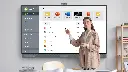 Presenta a tu manera: Acceda al contenido de las lecciones desde la web, cárguelo directamente desde su cuenta en la nube o, si prefiere usar su computadora portátil, simplemente conéctela para obtener controles táctiles y operar su pantalla directamente desde el tablero.